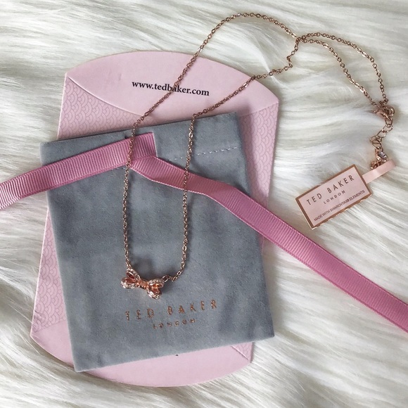 TED BAKER Swarovski Crystal Pendant Necklace - Picture 7 of 8